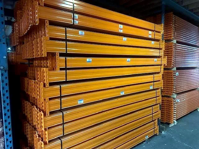 Nieuwe oranje liggers met typelabels